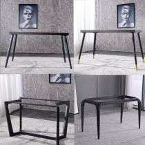 Rock plate marble iron table legs table legs table feet table stand iron frame custom large board table feet