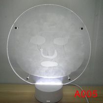Removable mask display rack display frame acrylic curved mask frame cosmetics shop non-woven shelf
