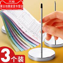 2 menu inserts paper bills ticket fork single rack menu clip kitchen seat needle artifact kitchen takeout