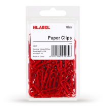 Color paper clip red paper clip monochrome outfit creative stationery finance office supplies 150 8 colors optional