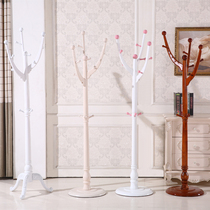 European-style solid wood coat rack simple fashion hanger creative tree-shaped clothes rack bedroom floor rack clothes rack