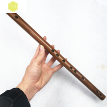 Flute piccolo without membrane hole Student entry Bamboo flute Mini flute Portable beginner Children adult musical instrument Female