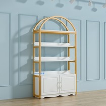 Product display cabinet nail art cabinet display rack nail polish shelf floor-standing beauty salon container multi-function