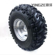 Four-wheel ATV kart accessories 7-inch off-road tires 16X8 00-7 vacuum Tires Plus iron wheels