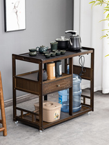 Home Mobile Tea Table Table Cabinet with wheel Little Tea Several Limit Modern Tea Frame Living Room