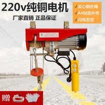 (Optional SF distribution) 220V micro electric hoist home interior decoration small crane 12021 New