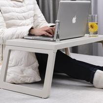 Folding computer desk simple desk bedroom lazy table plastic student bedroom bed table moon table