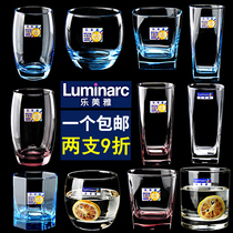 Lemeiya glass household water Cup ins Wind female milk juice cup cute high temperature tea cup drinking water Cup