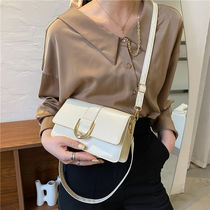 Small bag womens bag 2021 New tidal air shoulder bag premium fashion wild leather underarm bag shoulder bag