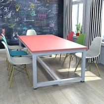 Reading Room Library Class Table And Chairs Table Students Study Training Counselling Fine Arts Table Color Round Splicing