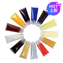 Home dizzying cream living room color porcelain sheet resin color paste earthy light gray color kitchen color paste fill