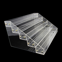 Nail polish display rack multifunctional nail polish rack nail polish color plate shop shelf acrylic transparent