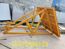 Construction site elevator shaft operation platform building stereotype standardized elevator shaft construction platform detachable unloading platform