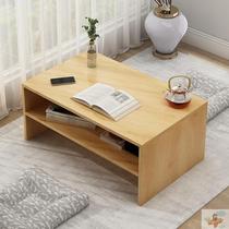 Floating window small table simple modern home bedroom sitting low table Kang table window sill table Japanese tatami small coffee table