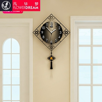 Meishida Chinese watch Household living room watch wall clock Creative fashion clock Modern quartz clock Simple Chinese style