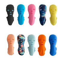 Outdoor swimming head cover male sunscreen face Gini face mask face mask face cap anti-UV beach equipment
