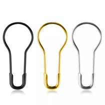 1000 pieces box Gold small pin Gourd safety pin Color paper clip Copper and iron safety pin small buckle pin