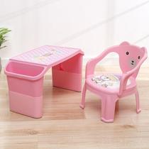 Childrens reading area Small table Early teaching baby learning toy Multi-function writing bed desk Dining Table