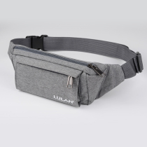 Multifunctional running bag men canvas sports running mobile phone belt bag female small working site waterproof and wear-resistant