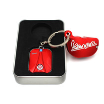 Piaggio VESPA GTS300 Spring Sprint LX Motorcycle Keychain Tide brand key ring pendant