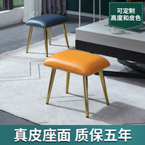 Shoe stool home door creative Nordic luxury style sofa stool living room modern simple dining chair stool dressing stool