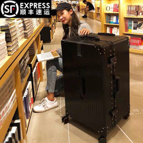 Luggage mens 80 inch large capacity trolley case oversized Model 70 password travel suitcase children 60 strong and durable