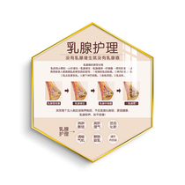 Postnatal Restoration Advertising Recovery Advocacy Painting Moon Sub Center Beauty Salon Beauty Salon Wall Decoration Hexagon Hung Painting