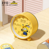 minions yellow people alarm clock 2022 new students with strong boy wake up the artifact big volume
