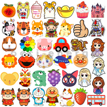 2021 Year of the Ox animal cute creative cartoon bread Superman pig pig wedding red envelope profit seal (5 Pack)