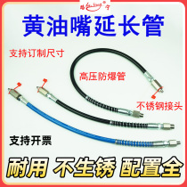 Butter nozzle extension hose extension butter nozzle extension pipe wire stainless steel adapter fixed nozzle M6 8 10