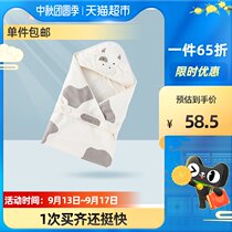 babylove0-6 month newborn baby hugged spring and autumn cotton newborn baby baby swaddling scarf Four Seasons Universal