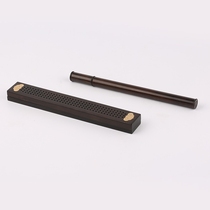 Purple sandalwood incense burner Household wood aromatherapy stove Study sandalwood stove lying incense box Creative agarwood stove