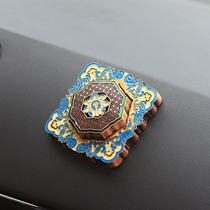 Enamel car agarwood incense burner Car aromatherapy stove incense box Agarwood burning incense box Sandalwood stove incense burner