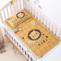 Autumn cartoon latex mattress pillowcase two-piece kindergarten nap foldable washed childrens cushion quilt