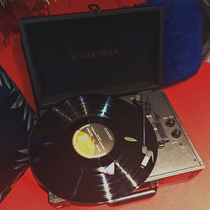 ins Vintage vinyl record player voice record player Bluetooth audio portable music player with the same new product