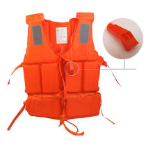 Ship Inspection Bureau certified life jacket child adult foam swimsuit fishing suit with whistle reflector lifebuoy