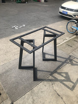 New office table feet simple metal table legs furniture accessories hardware steel feet large board bench steel frame computer