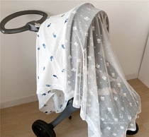 mielmom Korea ins stroller mosquito net full cover universal baby anti-mosquito cover stroller trolley anti-mosquito net