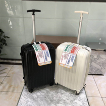 Export Japan password box small suitcase female 24-inch lightweight 26-inch zipper small PC trolley box male personality