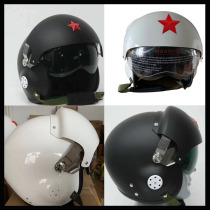 Pilot helmet cycling glass fiber reinforced plastic helmet electric car motorcycle helmet double lens half helmet tk1 helmet