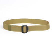 Outdoor mountaineering riding high strength military gauge nylon tactical belt TDU3 8cm wide belt special service wear-resistant belt