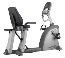 Original import of Taiwan SPORTSART Shibaoya brand commercial horizontal exercise bike C55R