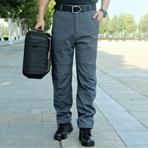 Spring and Autumn tactical pants mens overalls ix7 slim Special Forces snatch pants shark skin soft shell assault pants waterproof