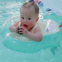 Baby swimming ring lying around baby neck ring baby girl bird newborn baby 0-1-3 years old 2 children anti-overturning armpit floating ring