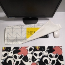 Fabric desktop computer dust cover desktop computer keyboard cover cloth chassis keyboard dust cloth simple fashion