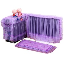 Don't take lace embroidery 32 inch 27 inch computer cover dust cover LCD desktop free computer cover