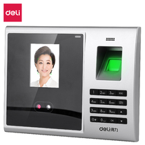 Deli 3749 attendance machine Fingerprint face brush face face recognition commuting check-in machine punch card machine