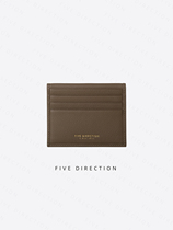 Card Bag Womens Genuine Leather Ultra Slim Minimalist Driving License Leather Sleeve Multi-Position Credit Card Sheet Cover Men Zero Money Bag