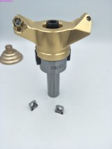 Domestic face milling cutter head 2 Blade bridge type aluminum plane cutter head 80100125160BT30BT40C20 CNC cutter head