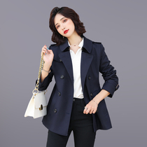Small short windbreaker womens short 2021 new spring and autumn fashion womens high-end professional temperament casual jacket